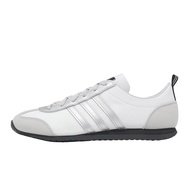 adidas Casual Shoes VS JOG 2.0 Men's Women's Silver Suede Retro JR4653 [ACS]