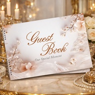 Wedding Guest book/ Guest book wedding/ wedding invitation Guest book Wedding Keepsake