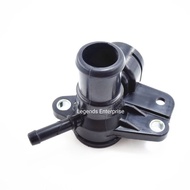 Audi Volkswagen Water Connection, Engine Coolant Outlet Flange. Engine Water Pump Outlet Pipe 06J121