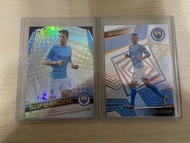 2020-21 panini revolution KEVIN DE BRUYNE & PHIL FODEN