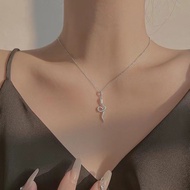 Sterling Silver Necklace ing Silver Necklace 2025 Pure Silver 9999 Snake Simple Fashionable Temperam
