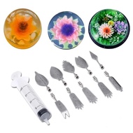 Set of 11 tools and 05 3D jelly art shaping tools