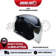 GIVI HELMET M37.0 GRAPHIC Graphic Open Face Helmet Lightweight DurableStylish Ventilation System | S