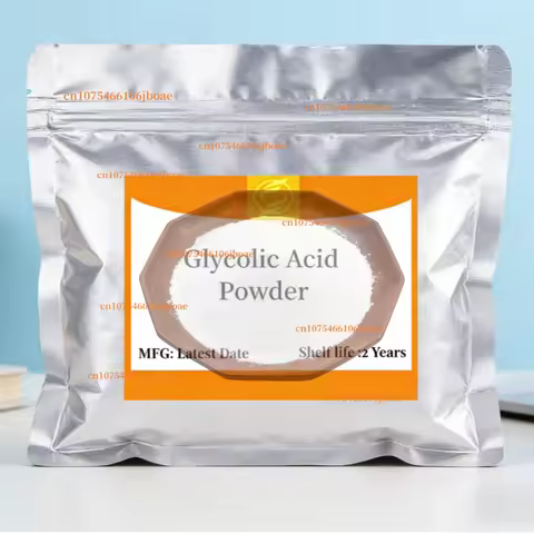 Cosmetic Grade Glycolic Acid Powder Skin Whitening Cosmetic Raw Material