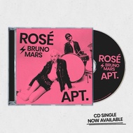 READY STOCK WTS ROSÉ BRUNO MARS APT. CD SINGLE ALBUM SEALED