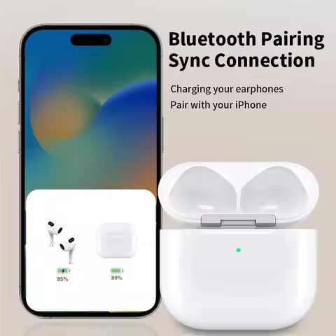 High Quality Charger Case For Airpods 4 Generation Replacement Wireless Charging Box For Authentic A