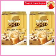 Nescafe Gold Blend Stick Coffee 10 pieces x 6 boxes [Cafe Au Lait] [Latte]