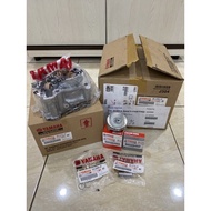 Block BLOCK SEHER CYLINDER PISTON SET 2DP NMAX N-MAX AEROX R15 V3 MT 15 WR 155 ORIGINAL ORIGINAL YAM