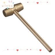WINTE Gavel, Yellow Brass Hammer, Judge Auction Courtroom Gavel Company