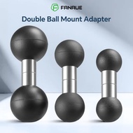 FANAUE double ball joint connecting rod 1 inch to 25 mm/17 mm/20 mm composite extension rod Ram inst