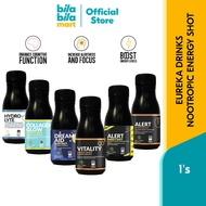 EUREKA Drinks Nootropic Energy Shot Minuman Tenaga (Electrolyte, Collagen, Sleep, Vitality, Alertnes