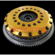 OS Giken TRIPLE PLATE R3C for Mitsubishi EVO 4-9  Push type conversion kit CT9A CP9A  EVO4 EVO6 EVO8