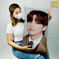 LIVEPILLOW Taehyung pillow BTS V merchandise BIG Size with Zipper &amp; FREE Pillow Insert set 1