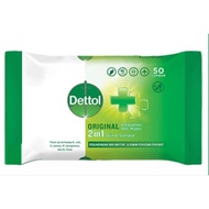 Dettol wipes/detol wet wipes 50 sheets