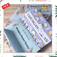 6 PCS MONEY SAVING CHALLENGE ENVELOPE | GLOSSY FINANCIAL ENVELOPE