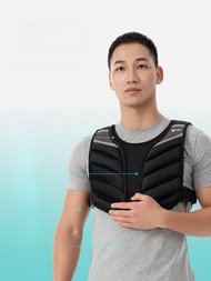 Weighted Vest for Men, Invisible Sandbag, Weighted Training Sandbag, Leg Binding Running Shirt, Full