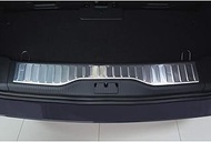 Avisa Stainless Steel Inner Rear Bumper Protector Compatible with Vauxhall Zafira B 2010-2012 'Ribs'