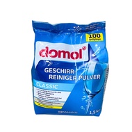 Domol Dishwasher Powder 1.5kg แบบผง ผงล้างจาน ผงล้างจานสำหรับเครื่องล้างจานอัตโนมัติ