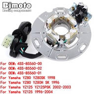 Motorcycle Stator Coil For Yamaha YZ 125 YZ125LC/YZ125H/YZ125J/YZ125K/YZ125L/YZ125M/YZ125N/YZ125P/YZ