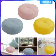 [Etekaxa] Round floor cushion, floor cushion pad, small meditation floor cushion, floor