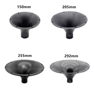 2PCS Karaoke Speaker Box Horn Flare Round Shape 150/205/255/292mm Diameter 1" Throat ABS Plastic For