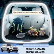 Rear Trunk LED Light Bar Strips Trunk Interior Decorative Lamp Strip Fit For Geely Azkarra pro/ Azka