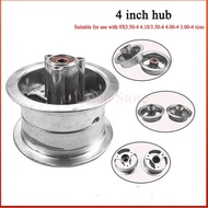 4.10/3.50-4 4.00-4 3.00-4 Aluminum Alloy Wheel Rims Hub for MIni Motorcycle Electric Scooter Gas Sco