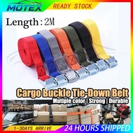 Luggage Strap 1M 2M 3m Buckle Tie Down Belt Cargo Straps for Motorcycle Car With Metal Buckle Delay 