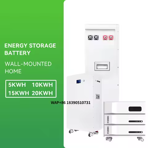 High Efficiency 5kW Solar Inverter Lithium Battery Storage 550w 600w Complete Solar Kit 10kWh 15kWh 