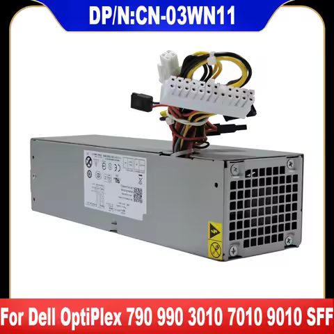 New For Dell OptiPlex 790 990 3010 7010 9010 SFF 240W Power Supply 03WN11 3WN11 L240AS-00 H240AS-00 