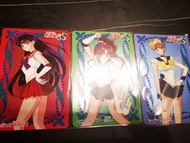美少女戰士 龍珠 膠咭 膠卡 閃