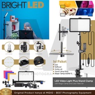 Quality Best Brightled Ptl02 Dimmable 5600K Usb Led Zoom Lamp Laptop Video Light