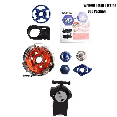B-X TOUPIE BURST BEYBLADE 2 METAL FUSION BB-121 4D Wing Pegasus Pegasis 90WF simple packing + two-wa