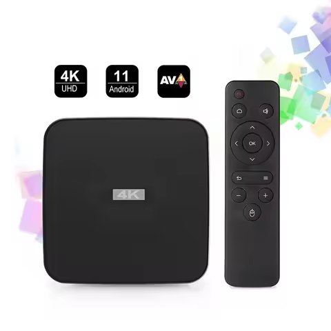 2025 Android 12 TV Box Wifi6 1080P H.265 4K 60fps 4G 32G Smart 6k Set Top Box IPTV 3D Media Player