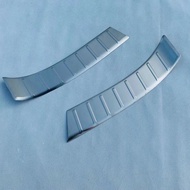 aihei สำหรับnissan Qashqai J12 2023 2022 2021trunkด้านหลังกันชนป้องกันพาเดลสติกเกอร์สแตนเลสจัดแต่งทร