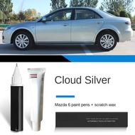 Suitable for Mazda 3  Phantom Silver 45P 38P scratch remover touch up paint pen cx4 Atz red cx5 atez