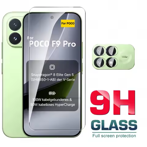 9H Unlock Tempered Glass For Xiaomi POCO F9 Pro F8 Ultra F8Pro F9Ultra F9Pro 5G Camera Lens Screen P