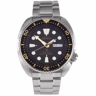 Seiko Prospex Turtle Black Dial Stainless Steel WR200m Divers Watch SRP775K1 SRP775 SRP775K