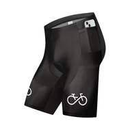 2025 Cycling Shorts Bike Shorts with Pockets Bicycle Riding Mountain Cycling Men's tight shorts