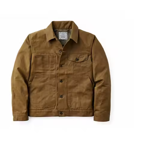 Waxed Canvas Cruiser Jacket Water Suede Rugged Resistant Rugged Style Men's Cruiser Tin Cloth Wester