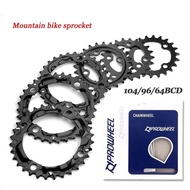 Chainring Prowheel 22T 24T 26T 28T Bcd 64 Bcd for double triple chainring bicycle 64BCD