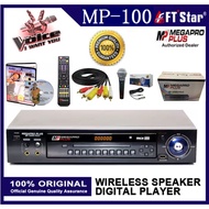 Megapro plus MP-100 Piolo Karaoke Player + DVD + Songbook + Remote