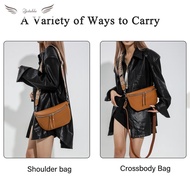 Women Bum Bag Double Straps Casual Crossbody Bag Belt Bum Pouch Daily Dating Bag