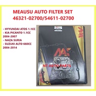 ATF AUTO TRANSMISSION FILTER SET -HYUNDAI ATOS 1.1 / NAZA SURIA / KIA PICANTO 1.1 / SUZUKI ALTO AUTO