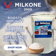 Viddapet Milkone 200g milkone goat milk replacer milk one for dog, puppies, goat.