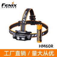 Lampu Depan HM60R Tri-Mod Penderia Lekap Kepala Fenix ​​Cahaya Kuat Larian Luaran Fenix ​​Boleh Dica