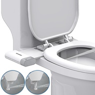 Easy Installation Toilet Seats Bidet Non-Electric Bidet Attachment Self-Cleaning Dual Nozzle Toilet