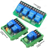 1/2/4 30A Relay Module With Optocoupler Isolation, High Current Support, High And Low Levels 5V12V24