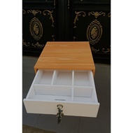 CASH REGISTER DRAWER 4-SEGMENT DRAWER 5-DRAWER MULTIPURPOSE