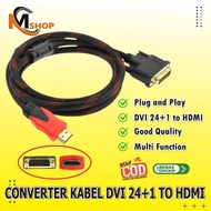 Converter Converter Cable DVI 24+1 To HDMI NYK 1.5m